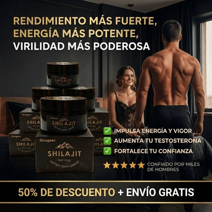 Recupera Tu Confianza Sexual x3 con Shilajit