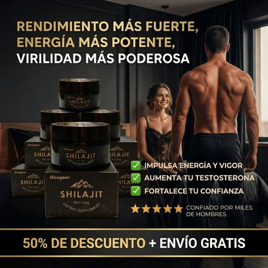 Recupera Tu Confianza Sexual x3 con Shilajit