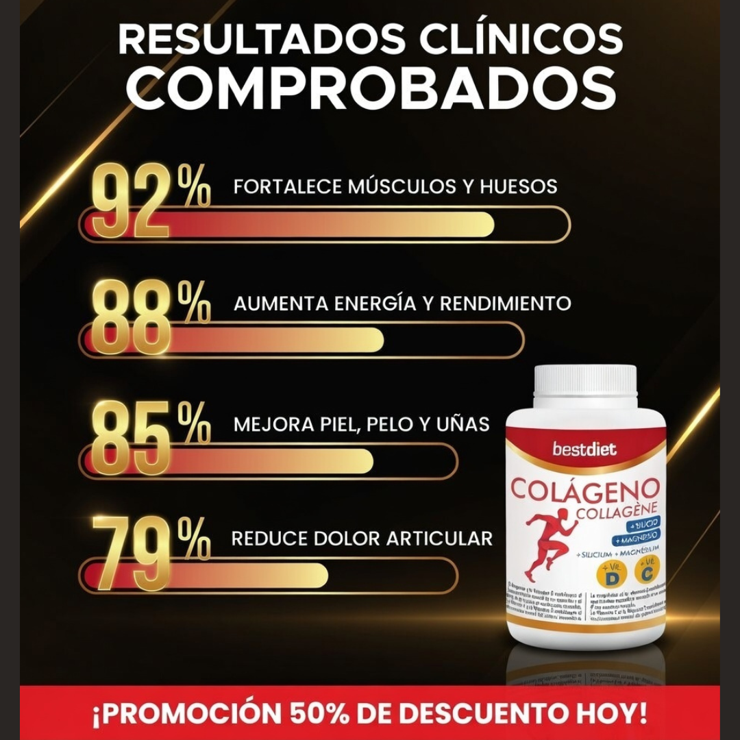 CUIDADO ARTICULAR Y DE LA PIEL con  SUP Colágeno Hidrolizado