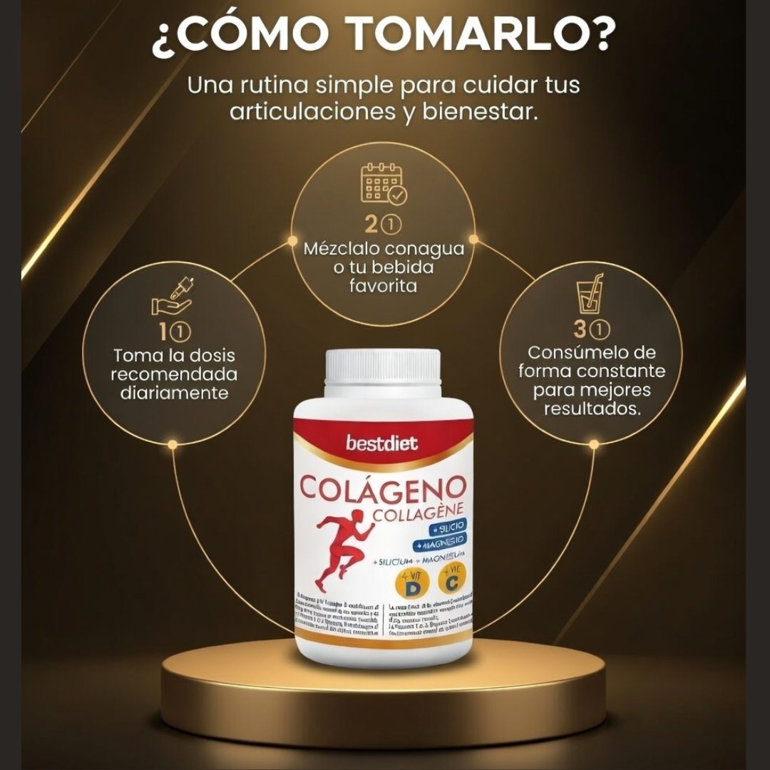 CUIDADO ARTICULAR Y DE LA PIEL con  SUP Colágeno Hidrolizado