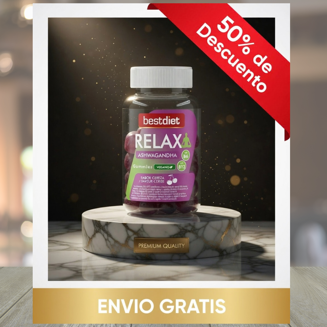 RELAJATE. DUERME MEJOR. VIVE SIN ESTRES.Con Gominolas RELAX