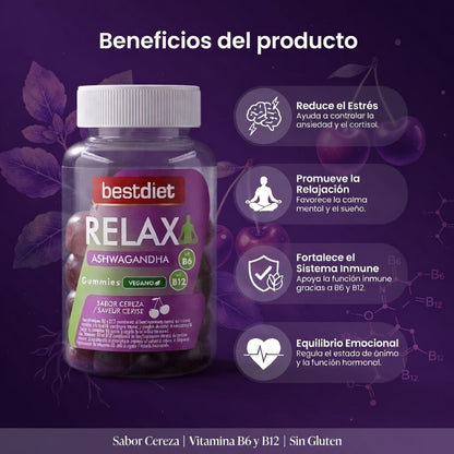 RELAJATE. DUERME MEJOR. VIVE SIN ESTRES.Con Gominolas RELAX