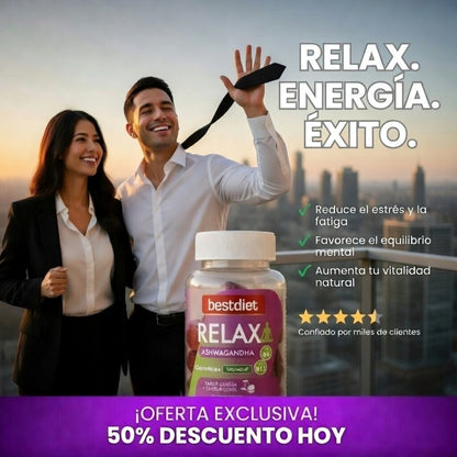 RELAJATE. DUERME MEJOR. VIVE SIN ESTRES.Con Gominolas RELAX